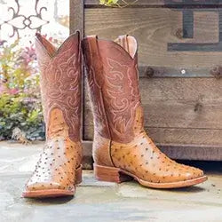 Ostrich Boots