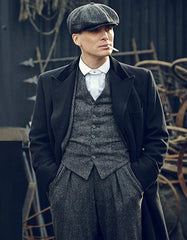 Mens Costume Thomas Shelby Grey Herringbone Outfit