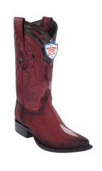 Bota de Mantarraya Original Horma Punta Recortada Wild West