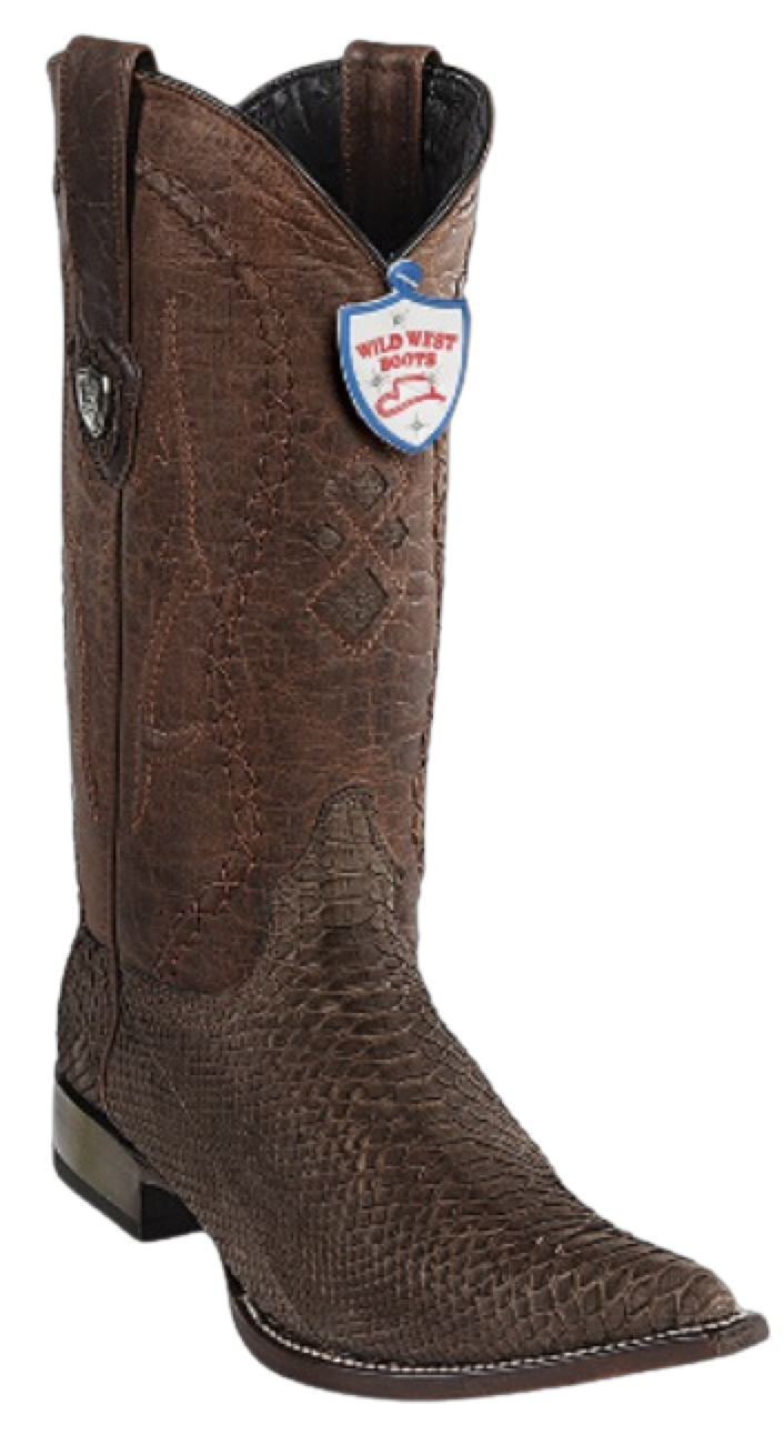 Bota de Pitón Original Horma Punta Aladino Wild West