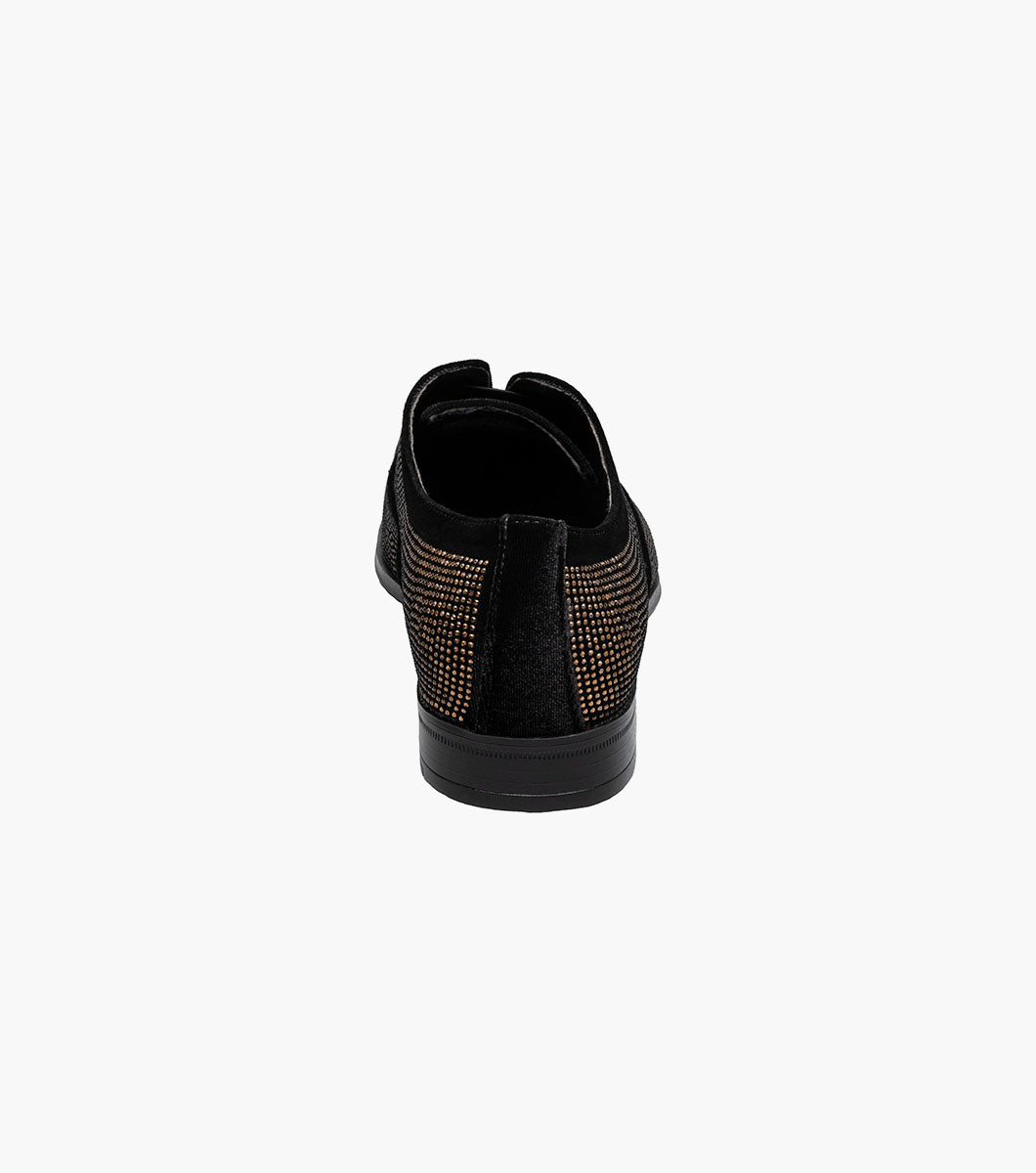 Stacy Adams Starleigh Rhinestone Plain Toe Slip On by Stacy Adams Shoes