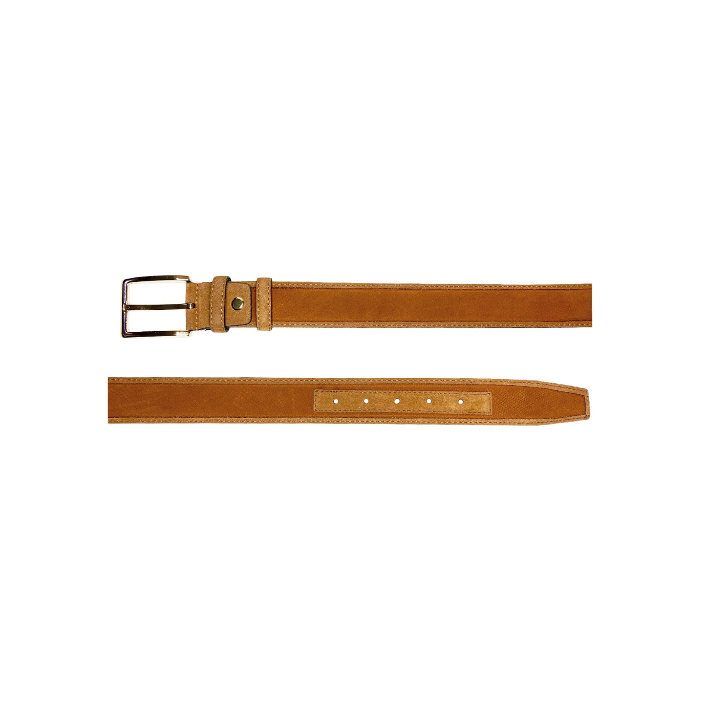 CBelt -5776 Design Suede Belt - Tabbaco Suede