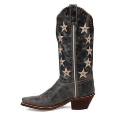 Laredo Serenade Blue Leather Women Boots