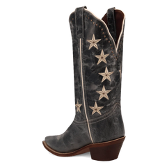 Laredo Serenade Blue Leather Women Boots