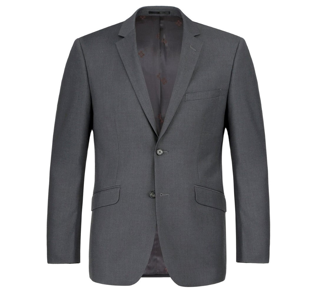 Vanderbilt Collection - Classic 2 Piece Suit 2 Buttons Regular Fit In Gray 2 SO6201-4-CLASSIC  - from alligatorwarehouse.com