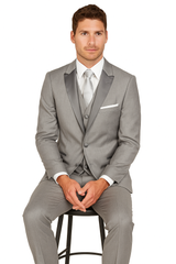 Arlan 2pc Tuxedo by Giorgio Fiorelli Black, Blue, or L Grey