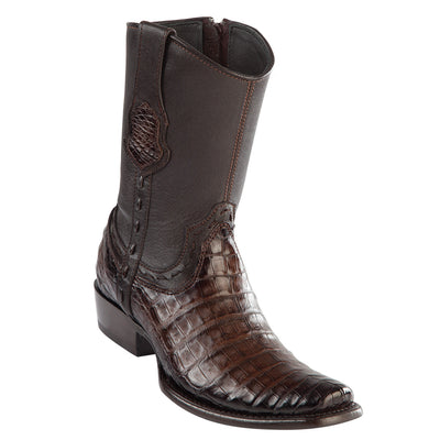 Mens Caiman Skin Boots 4   - from alligatorwarehouse.com