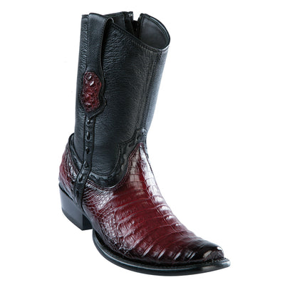 Mens Caiman Skin Boots 5   - from alligatorwarehouse.com