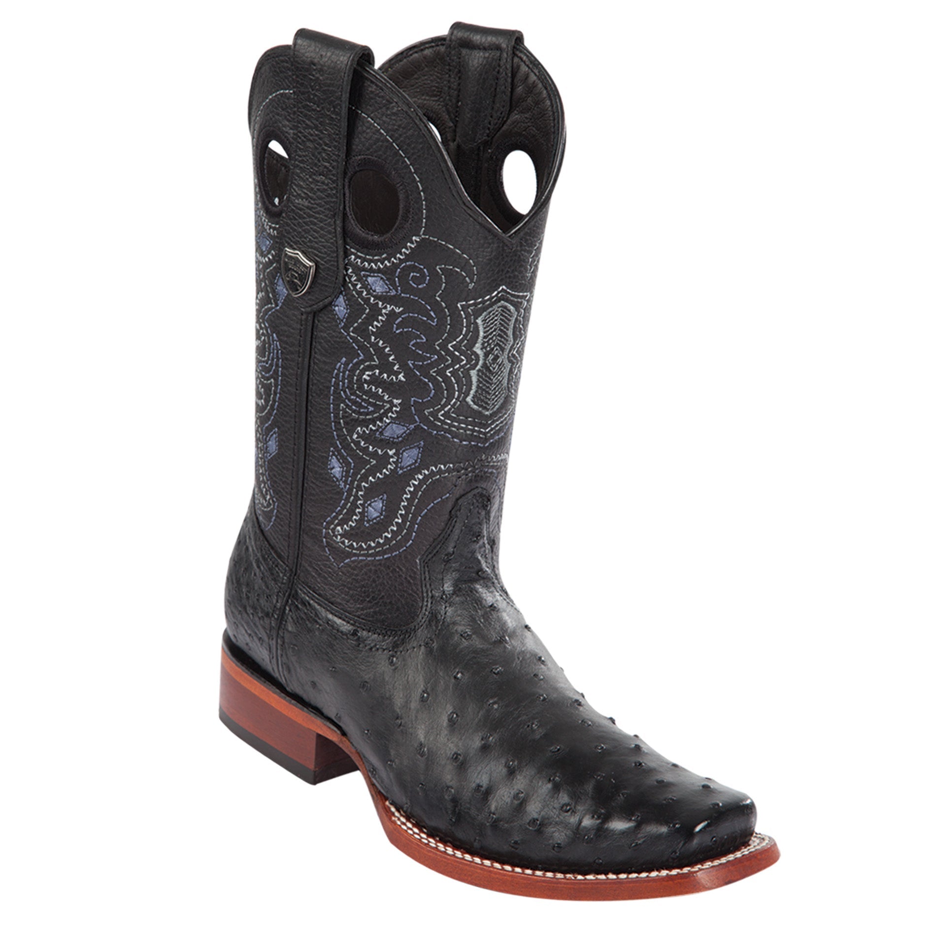 Ostrich Boots Wild Rodeo Toe 3   - from alligatorwarehouse.com