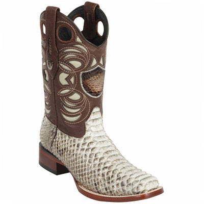 Square Toe Snakeskin Boots 1   - from alligatorwarehouse.com