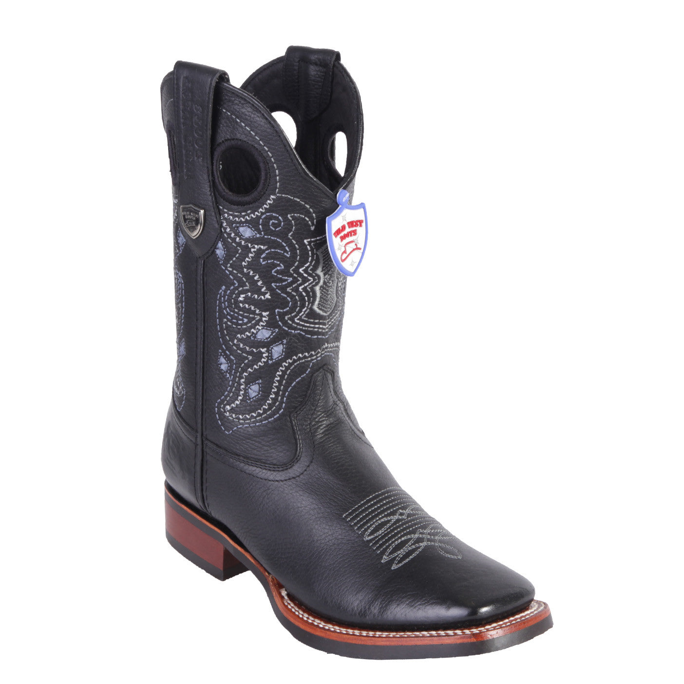 Mens Square Toe Cowboy Boots 2   - from alligatorwarehouse.com