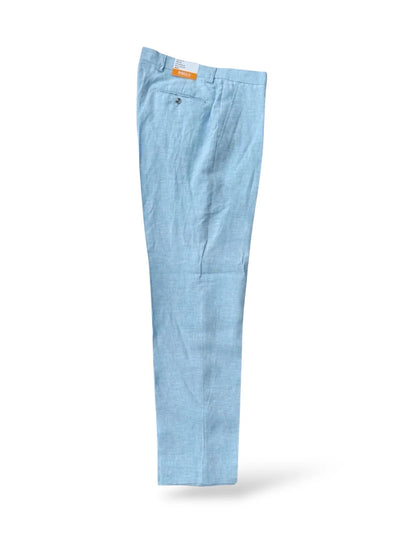 Premium Linen Pant - Blue Mist