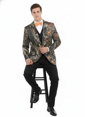 Mens Houndstooth Double-Breasted Overcoat – Classic Black and White Wool Blend Peacoat Wool Fabric