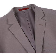 201-103 Men's 2-Piece Slim Fit Single Breasted Notch Lapel Suit