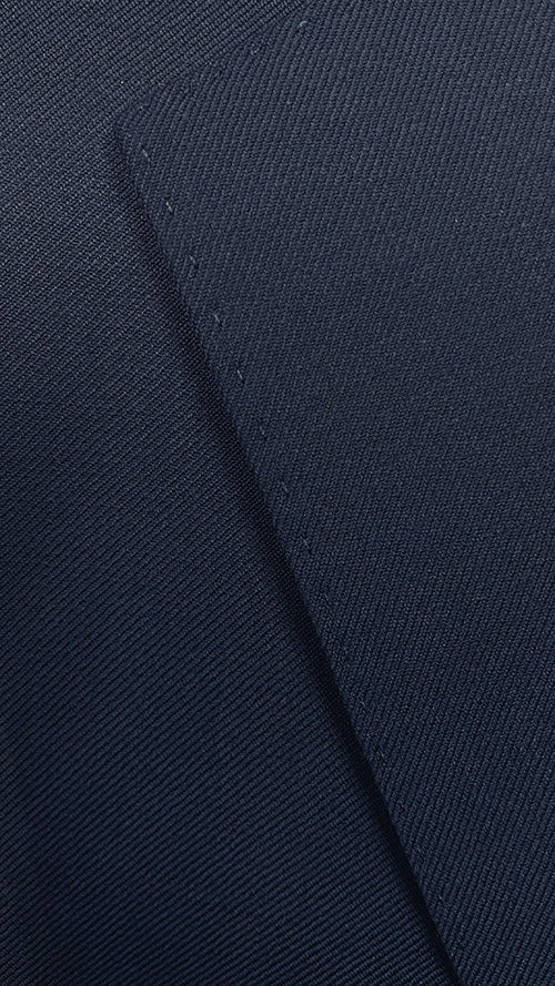 Bevagna Collection - Blue 100% Virgin Wool Regular Fit Pick Stitched 2 Piece Suit 2 SO6508-19-Classic  - from alligatorwarehouse.com