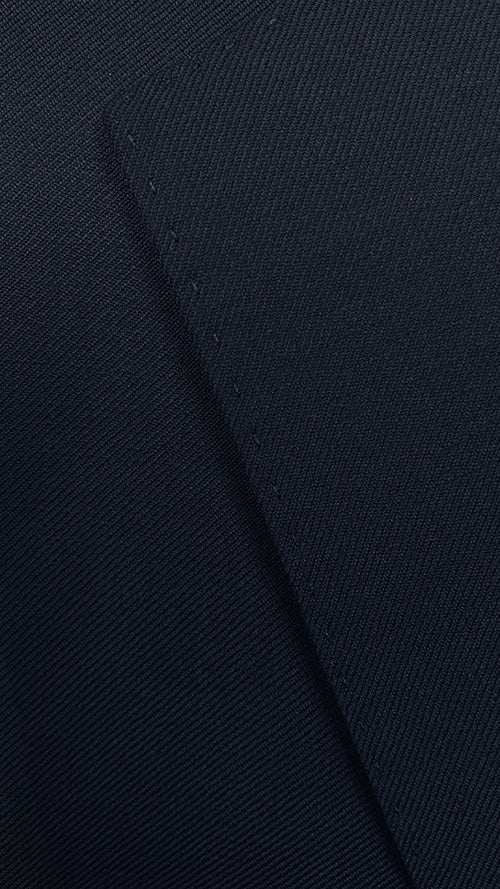 Bevagna Collection - Navy 100% Virgin Wool Regular Fit Pick Stitched 2 Piece Suit 2 SO6508-2-Classic  - from alligatorwarehouse.com