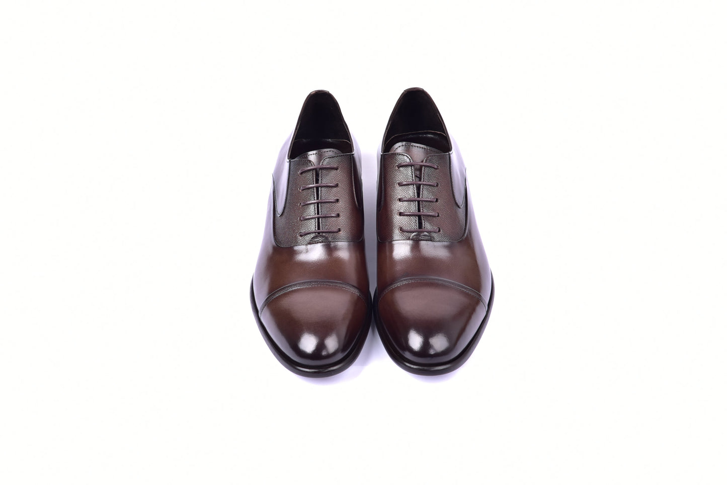 C001201-5256 Cap toe Lace up- Brown