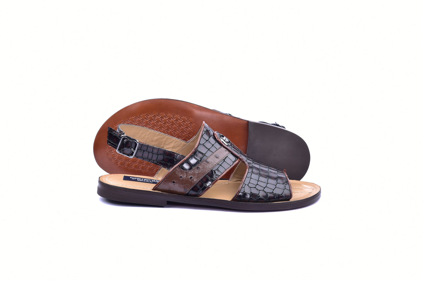 C0075-Corrente 5829S Sandal- Brown