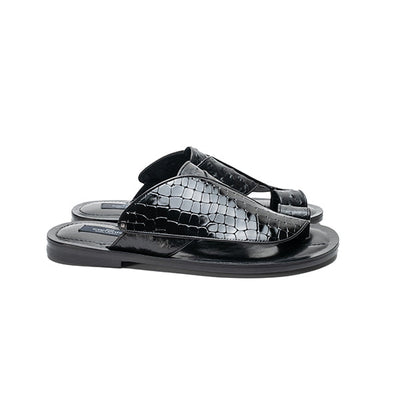C005-Corrente 5830 Sandal- Black