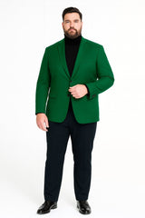 Mens Green Blazer – Stylish Casual and Formal Sport Coat for Parties, Weddings and Events in Emerald Green