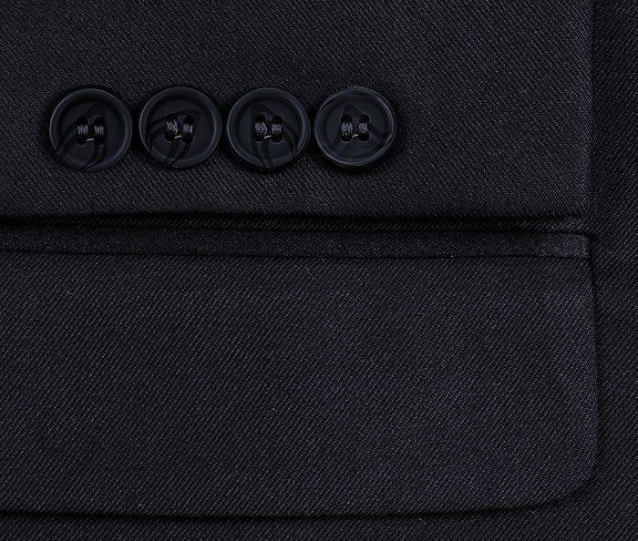 Vanderbilt Collection - Classic 2 Piece Suit 2 Buttons Regular Fit In Dark Navy 3 SO6201-2-CLASSIC  - from alligatorwarehouse.com