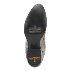 Dan Post Men's Manning Python Snakeskin Round Toe Boots - Natural