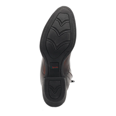 Laredo Men's Fletcher Leather Round Toe Boots with Zipper - Tan