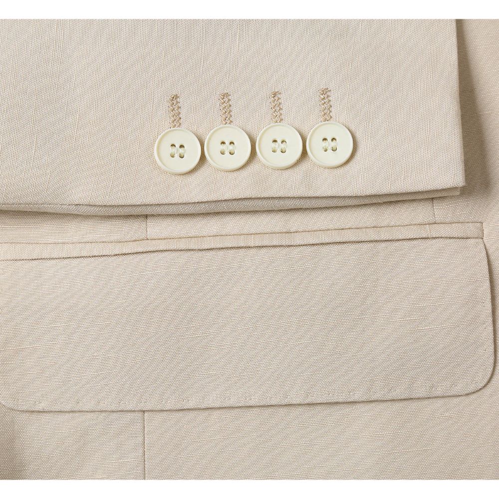 Men's Tan 2-Piece Slim Fit Linen Suit 3 SO6611-3-NEWSLIM  - from alligatorwarehouse.com