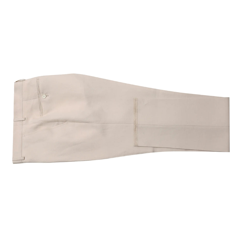 Men's Tan 2-Piece Slim Fit Linen Suit 2 SO6611-3-NEWSLIM  - from alligatorwarehouse.com
