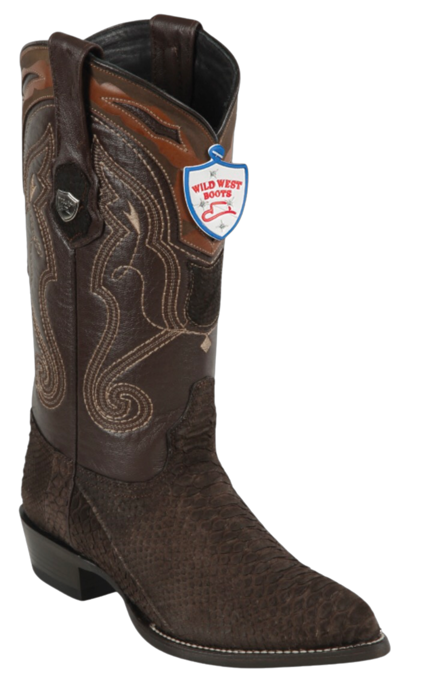 Bota de Pitón Original Horma Puntal Wild West