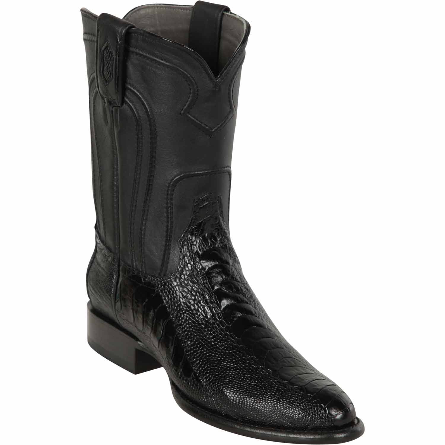 Men's Los Altos Original Ostrich Leg Boots Roper 2 LAB-690518-060  - from alligatorwarehouse.com