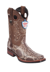 Botas de Pitón Original Horma Ranchero Wild West