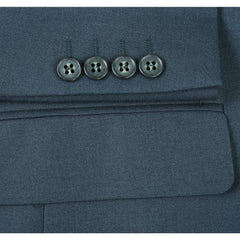 201-13 Men's 2-Piece New Slim Fit Single Breasted Notch Lapel Suit