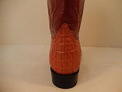 Wild West Boots Cognac Crocodile Cowboy Boot