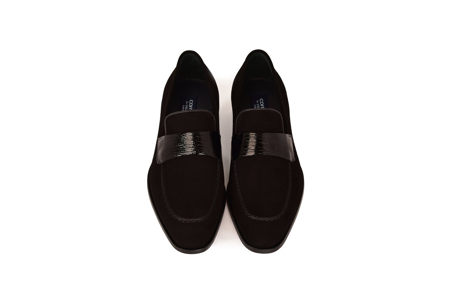 C000211-7425S Loafer-Black Suede