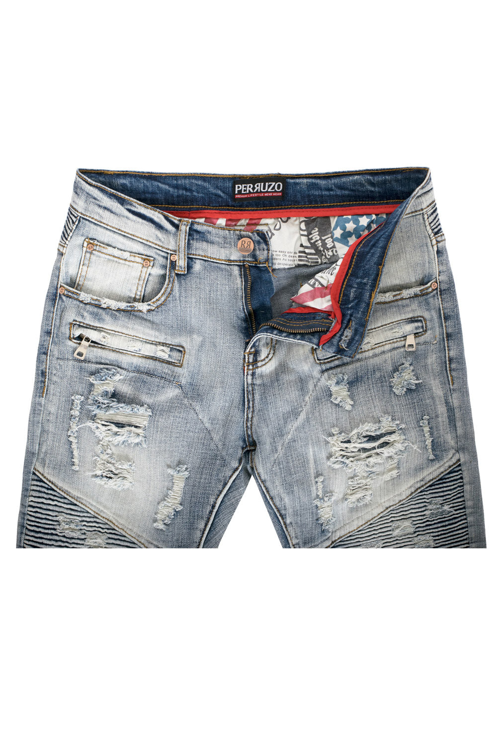 Moto Jeans in stone wash