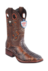 Botas de Pitón Original Horma Rodeo Wild West