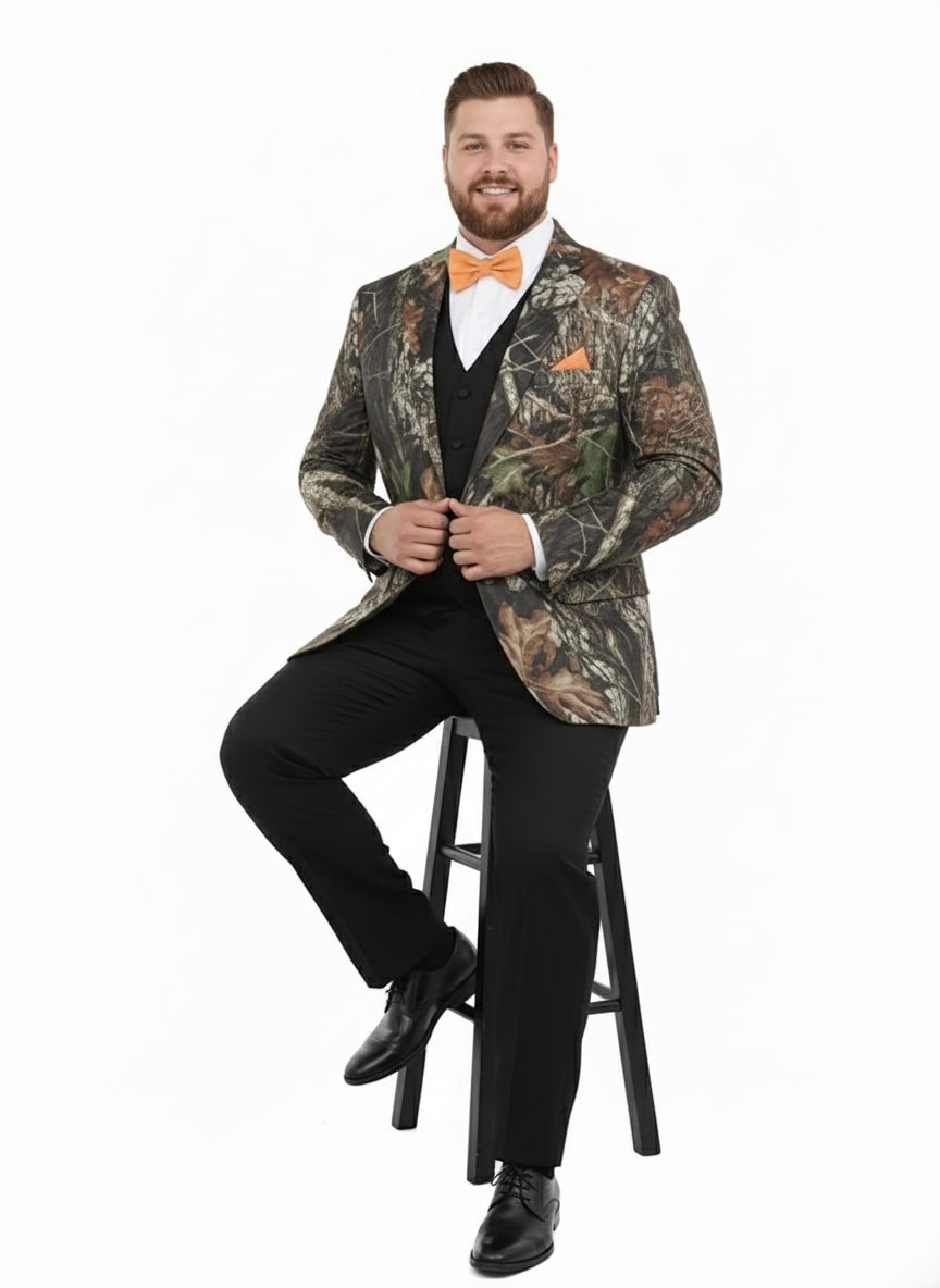 Mens Houndstooth Double-Breasted Overcoat – Classic Black and White Wool Blend Peacoat Wool Fabric 6   - from alligatorwarehouse.com