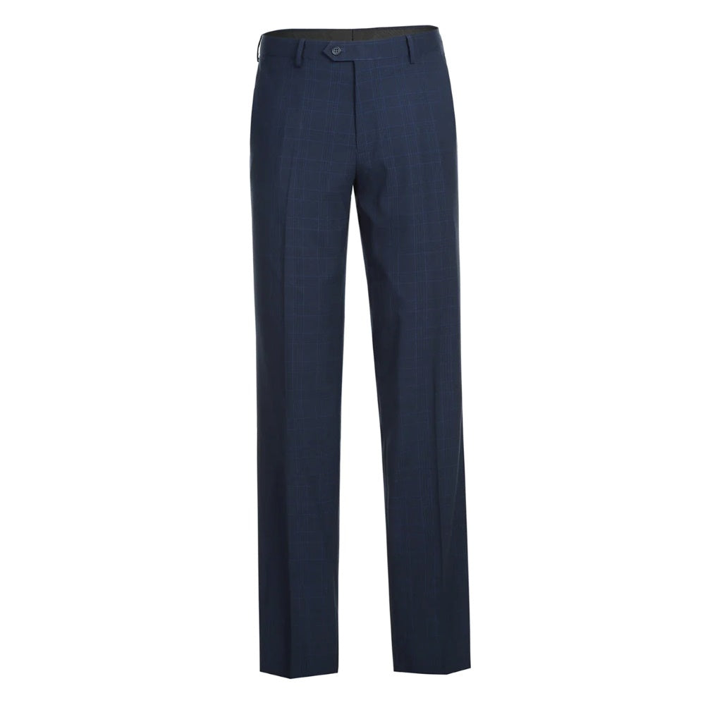 Lozano Collection - Men's 2 Piece Regular Fit Blue Check Suit 3 SO6293-26-CLASSICSUIT  - from alligatorwarehouse.com