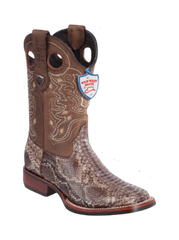 Botas de Pitón Original Horma Rodeo Wild West