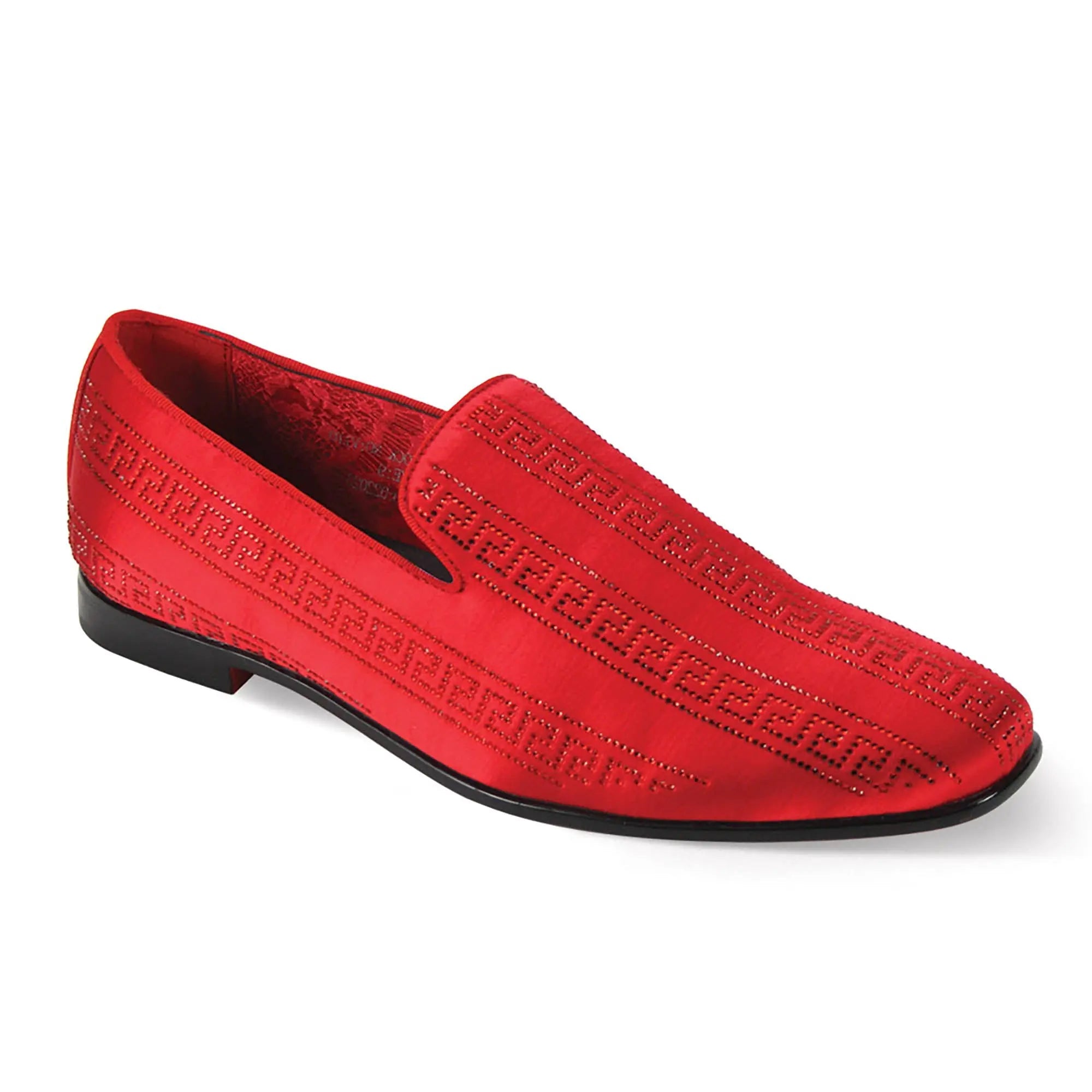 Vito Velvet Rhinestone Slip-On Smoking Loafers 4 VITO_ROYAL_8.5  - from alligatorwarehouse.com
