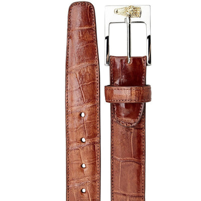 MEN 2008 COGNAC-44-ALLIGATOR BELT 1   - from alligatorwarehouse.com