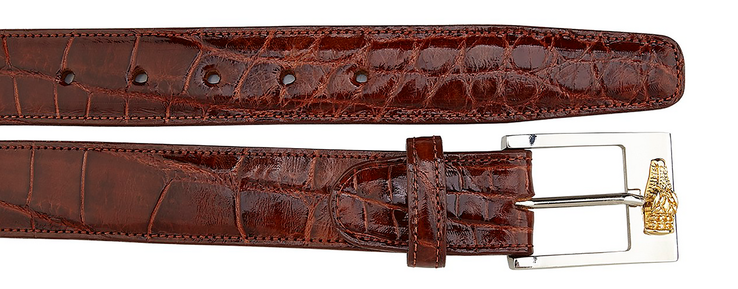 Alligator Belt- Peanut
