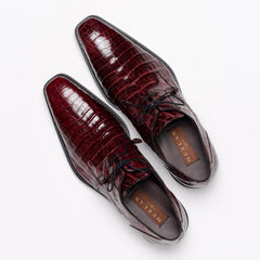 Mezlan Crocodile Derby Shoes - Mezlan Crocodile Derby Dress Shoes - Mezlan Dress Shoe On Sale