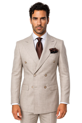 Classic Fit in Light Brown Color by Rossiman