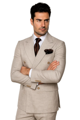 Classic Fit in Light Brown Color by Rossiman