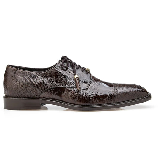 Mens Brown & Cognac Ostrich Dress Shoes Collection - Premium Mens Brown & Cognac Ostrich Dress Shoes at alligatorwarehouse.com