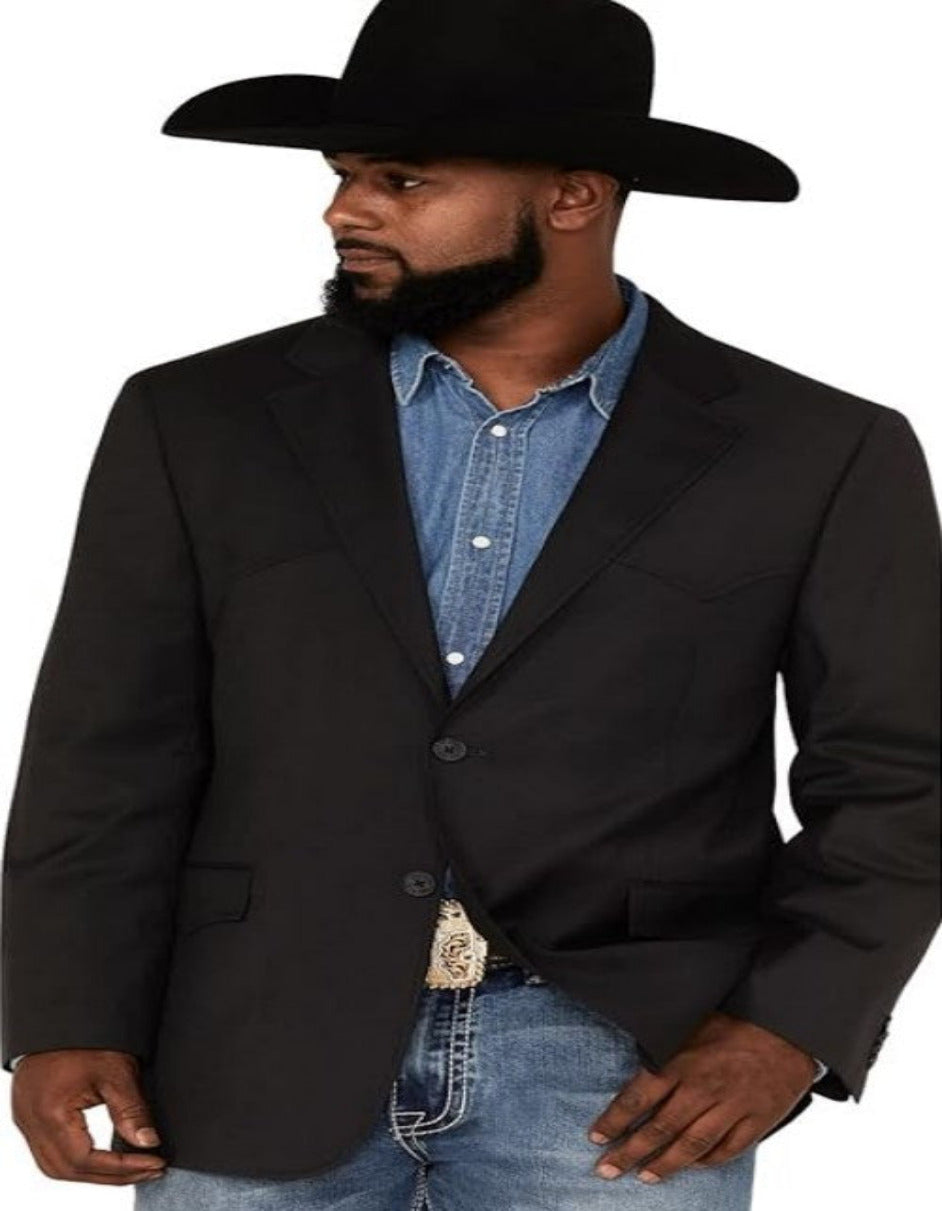 Western Blazer - Saco Para Hombre - Cowboy Blazer in Black Color Western Blazer - Saco Para Hombre - Cowboy Blazer in Black Color
