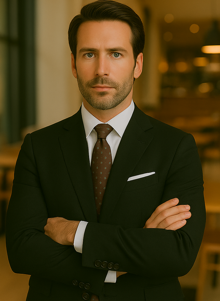 Wool Suit - Italian Made Business Suit by Statement Men's 2 Piece 100% Wool Modern Fit Suit - Subtle Windowpane 5 TRIESTE_Black_38R  - from alligatorwarehouse.com