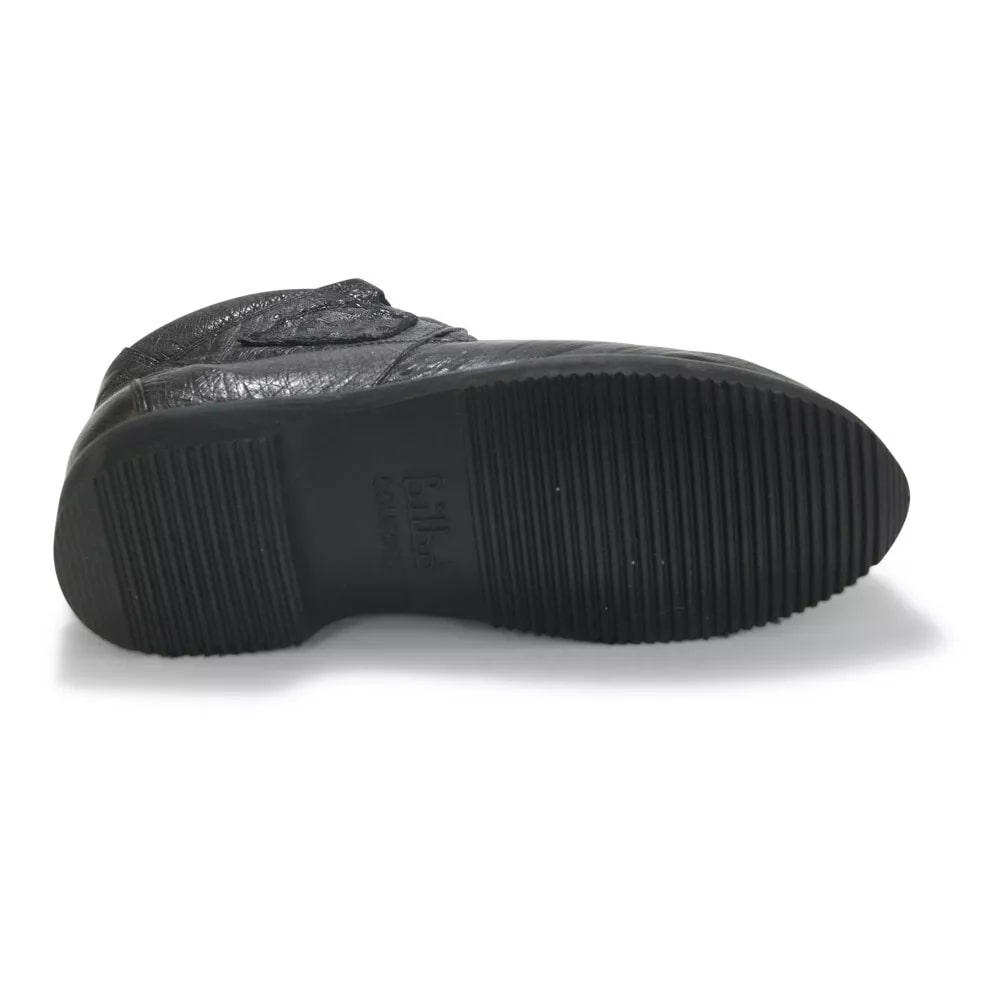 Los Altos Black Caiman Belly & Ostrich Casual Shoes 3   - from alligatorwarehouse.com